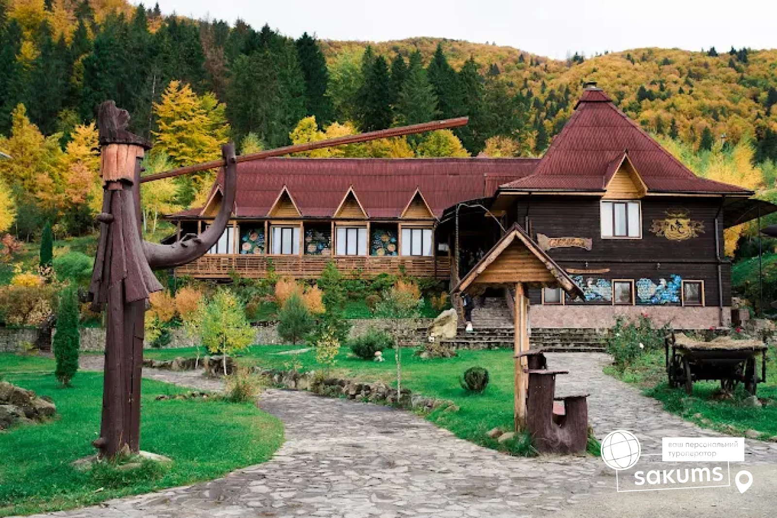 Дитячий центр «Happy Land» (Маєток «Сокільське», с. Тюдів) Карпати - Зображення 13